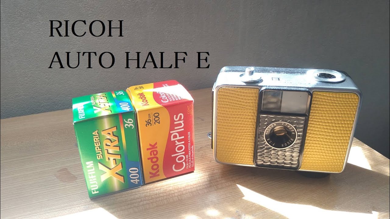 RICOH AUTO HALF E】リコーオートハーフ E フィルム装填＆作例