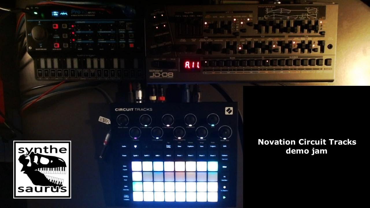 Novation Circuit Tracks: features / demo / jam - YouTube