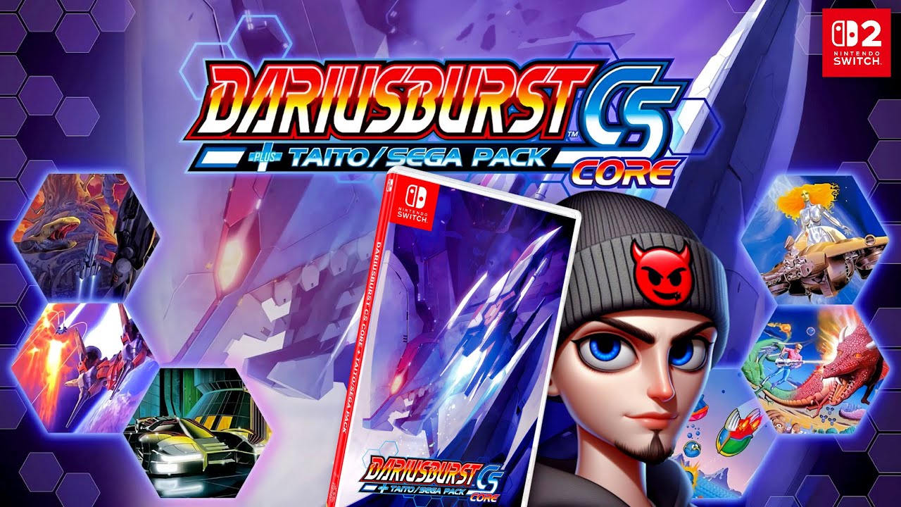 DARIUSBURST CS CORE + TAITO/SEGA Pack Strictly Limited Physical on