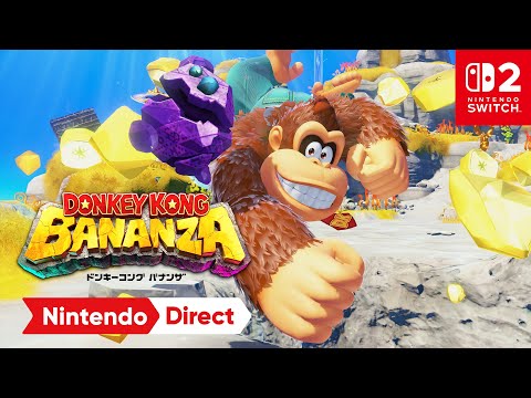 ドンキーコング』シリーズ新作『ドンキーコング バナンザ』発表、7月17