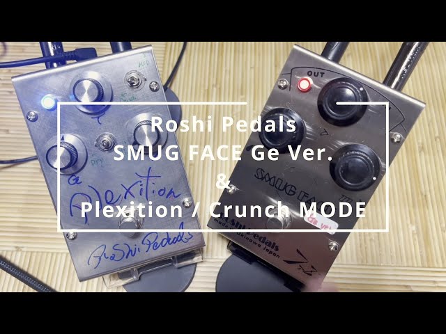 You can play the fuzz with any amp RoShi Pedals Plexition