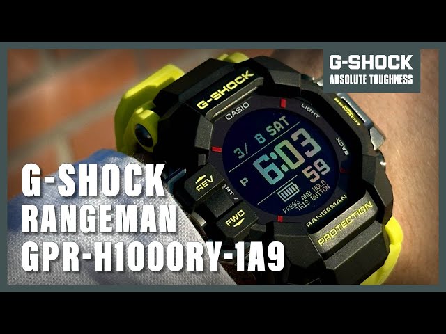 Unboxing The New Casio G-Shock GPR-H1000RY-1A9 - YouTube