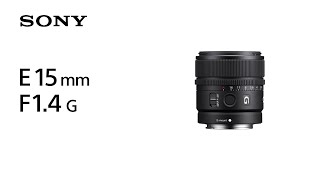 SONY（ソニー） デジタル一眼カメラα[Eマウント]用レンズ｜SEL15F14G