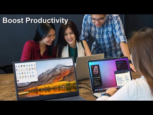 モバイルモニター モバイルディスプレイ cocopar 17.3インチ 非光沢IPS
