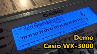 Casio WK 3000 / Casio WK-3000 Demo / HighGrade Keyboards / Demo
