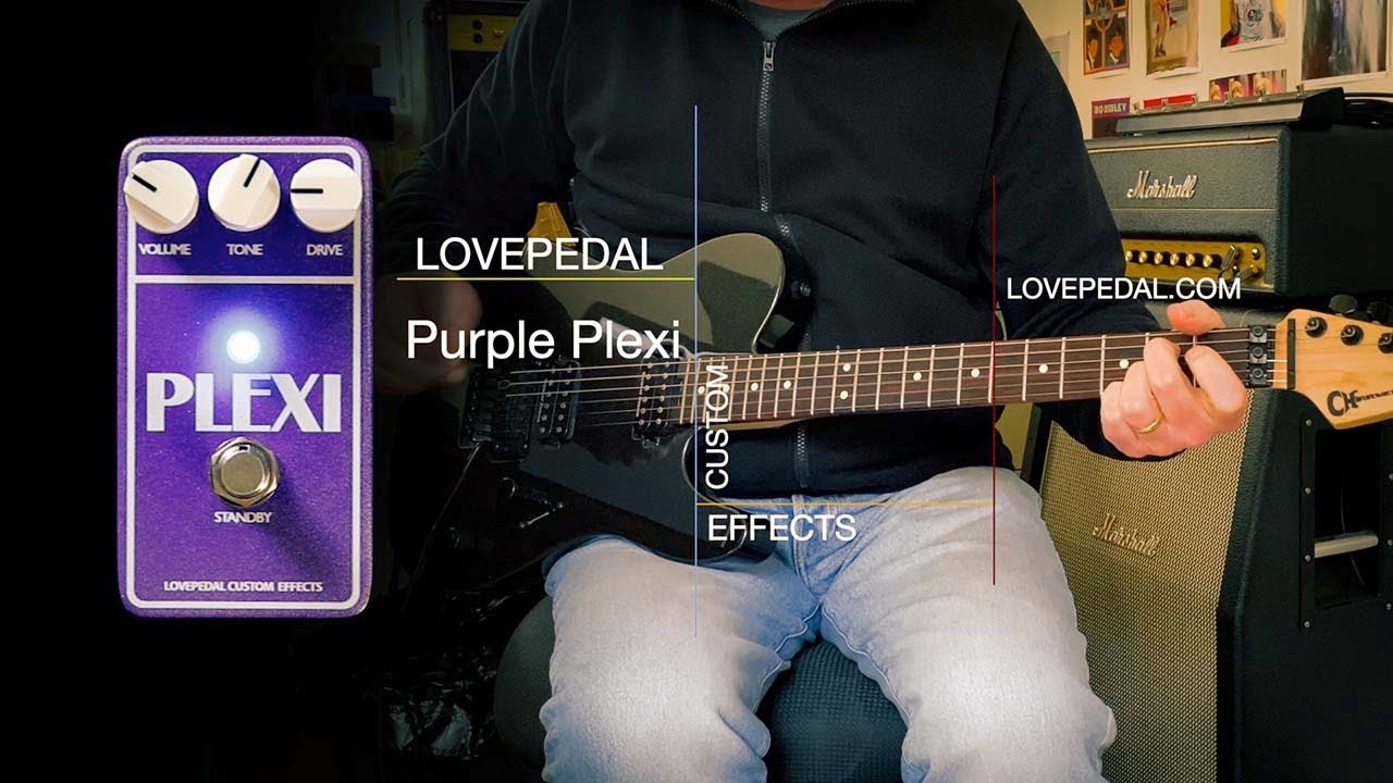 Lovepedal: Purple Plexi - YouTube