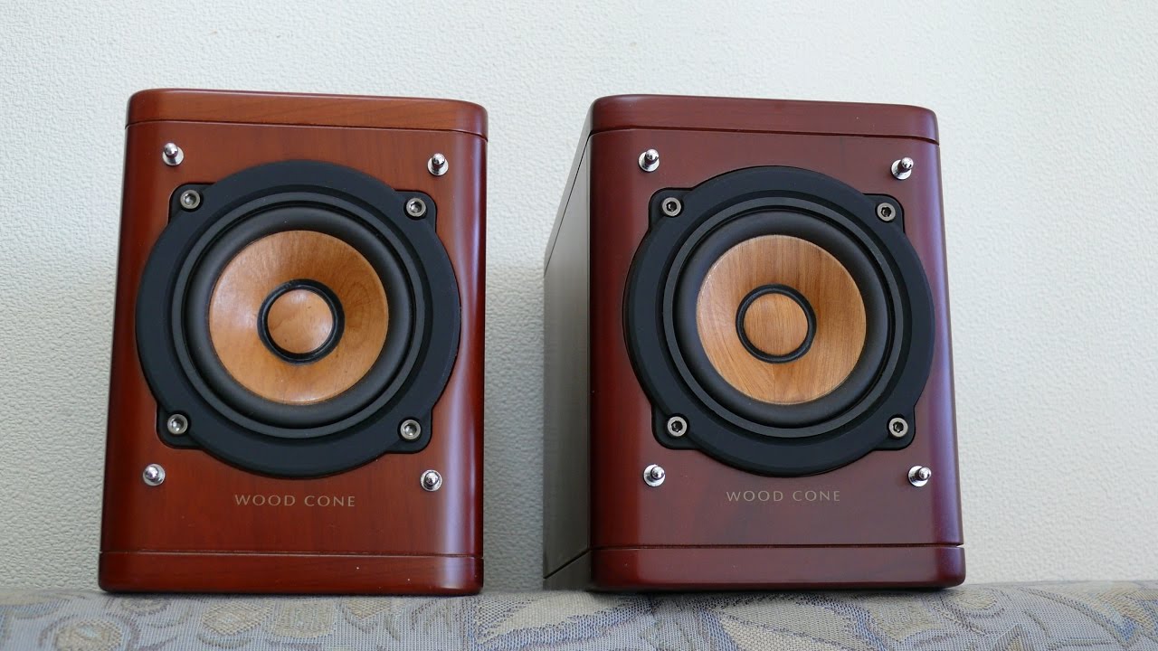 ウッドコーン フルレンジ スピーカー SP-EXAK1 victor wood cone