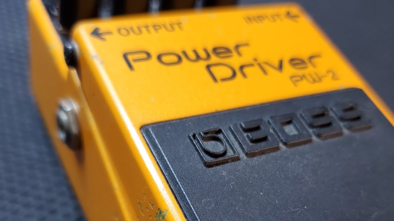 Review & Demo: Boss PW-2 Power Driver!! Stoner, Sludge, Nu