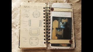 紙もの好きの雑記帳 19 ジャンクジャーナルの使い方 その1 - YouTube