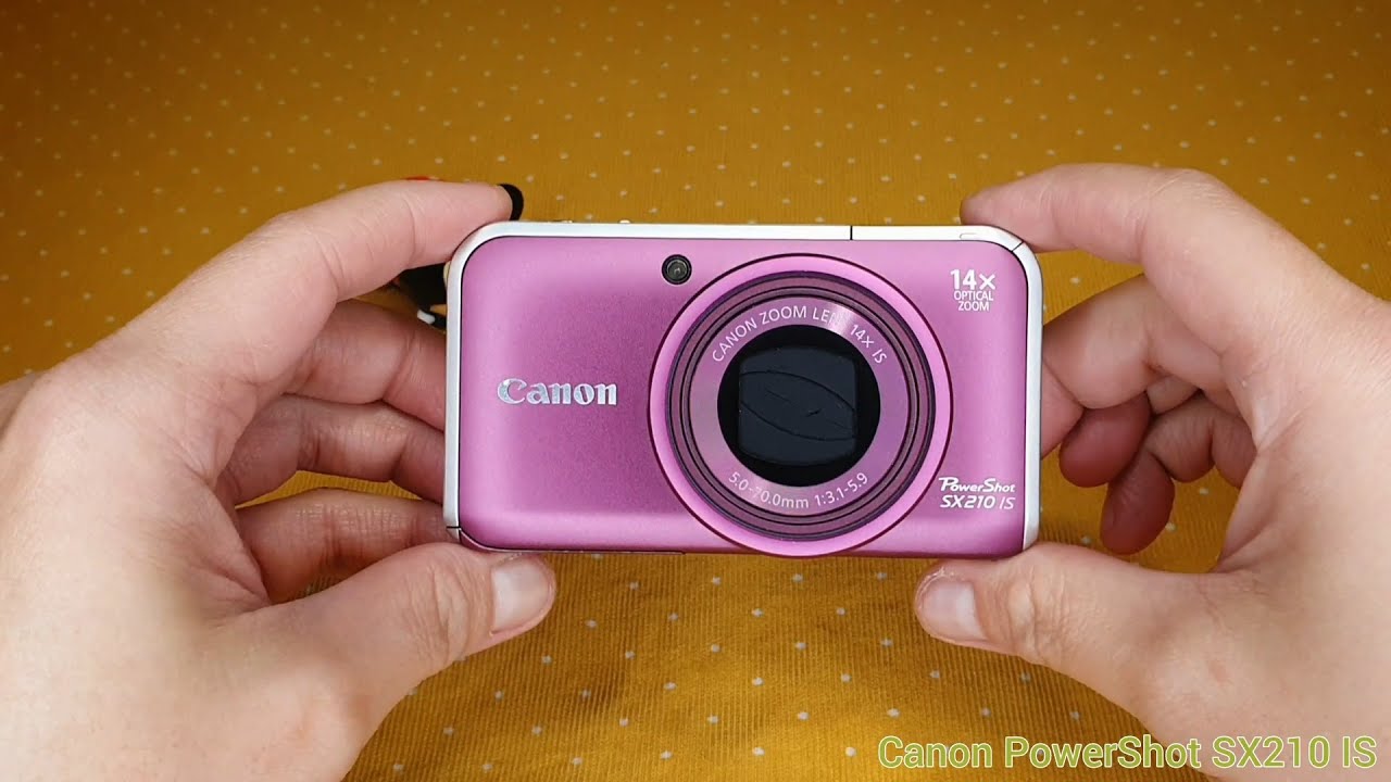 Canon PowerShot SX210 IS - YouTube