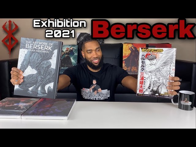 Berserk Exhibition 2021 Mini Haul Unboxing | Illustration Book