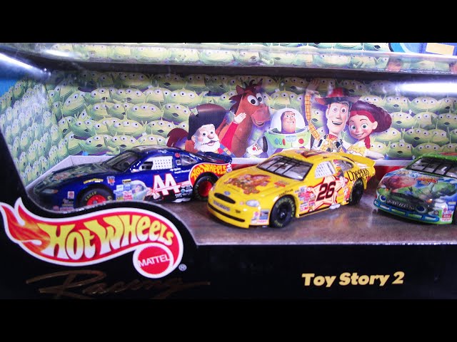 Hot Wheels Racing 'Toy Story 2' 3-Pack NASCAR 2000 - YouTube