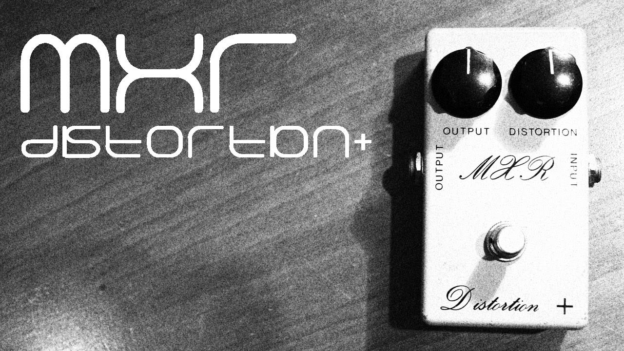 Vintage MXR Distortion Plus Demo - YouTube