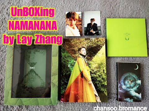 UNBOXING LAY'S NAMANANA ALBUM! / ZHANG YIXING - YouTube