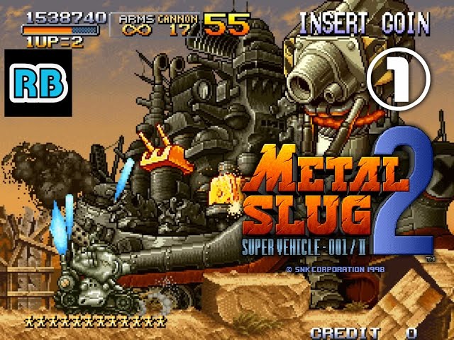 1998 [60fps] Metal Slug 2 ALL part 1 of 2 - YouTube