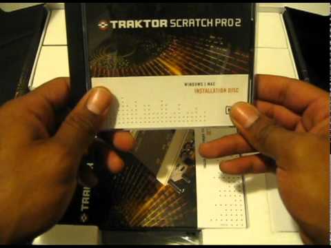 Native Instruments Traktor Scratch Pro 2 Unboxing & First