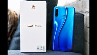 Peacock Blue Huawei P30 Lite Unboxing and First Impressions - YouTube
