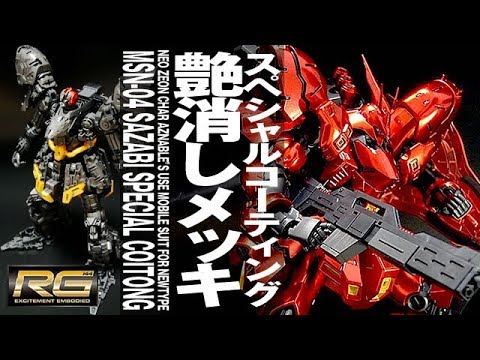 Gunpla Matte Plating 