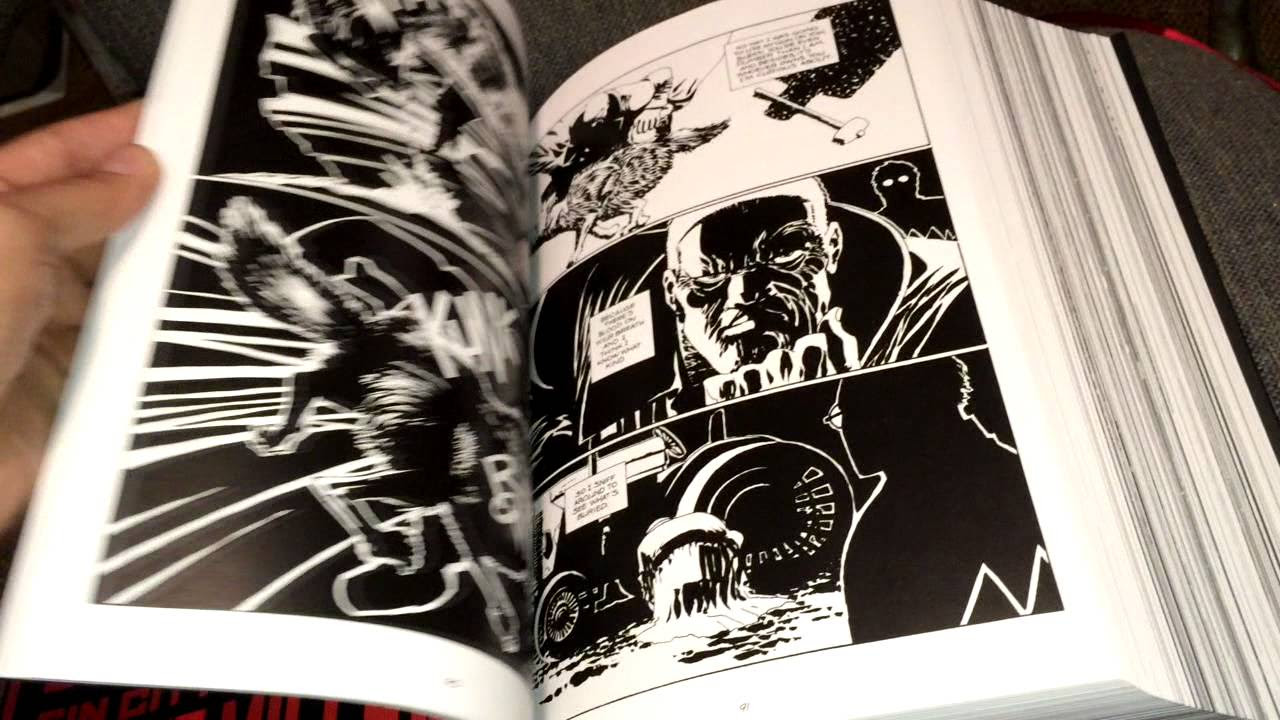 Big Damn Sin City by Frank Miller Omnibus Preview - YouTube