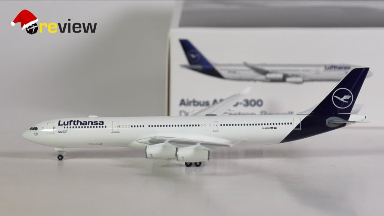 航空機・ヘリコプター Gemini 200 Lufthansa A340-300 航空機