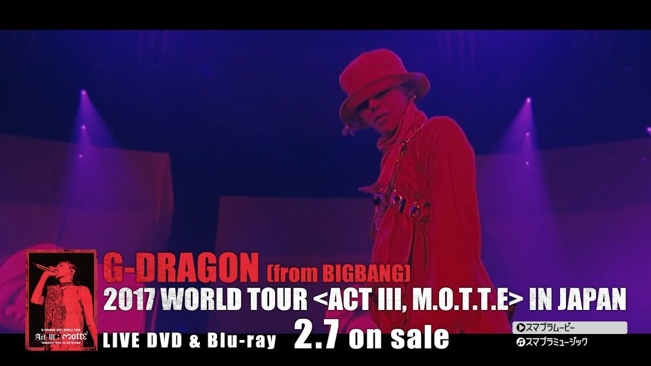 G-DRAGON - CRAYON (2017 WORLD TOUR [ACT Ⅲ, M.O.T.T.E] IN JAPAN