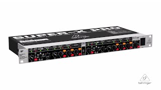 SUPER-X PRO CX3400 Stereo 2-Way/3-Way/Mono 4-Way Crossover - YouTube