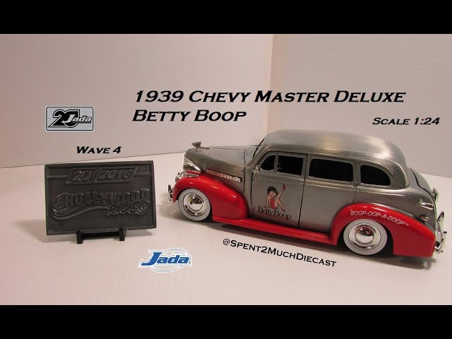1939 Chevy Master Deluxe (Betty Boop) By Jada 20th Anniversary