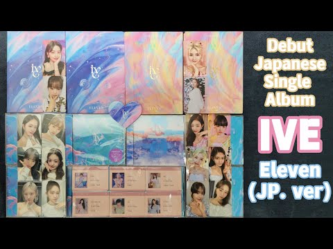 Unboxing] IVE - Eleven JP ver Japanese Debut Album (with Tower