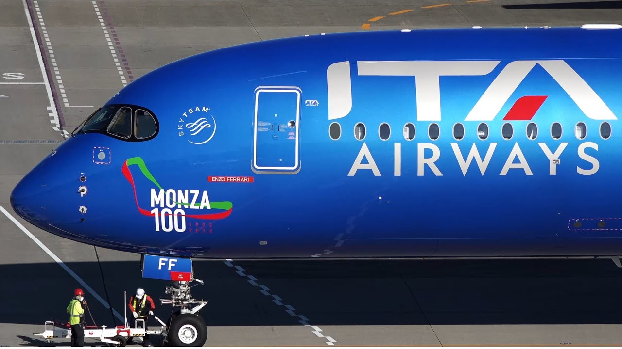 ITA Airways Airbus A350-900 EI-IFF | Tokyo Haneda | HND/RJTT