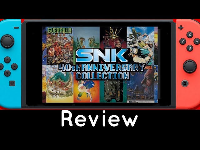 SNK 40th Anniversary Collection Review Nintendo Switch - YouTube