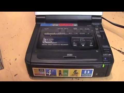 2001 Sony GV-D800 Digital8 Video Walkman - YouTube
