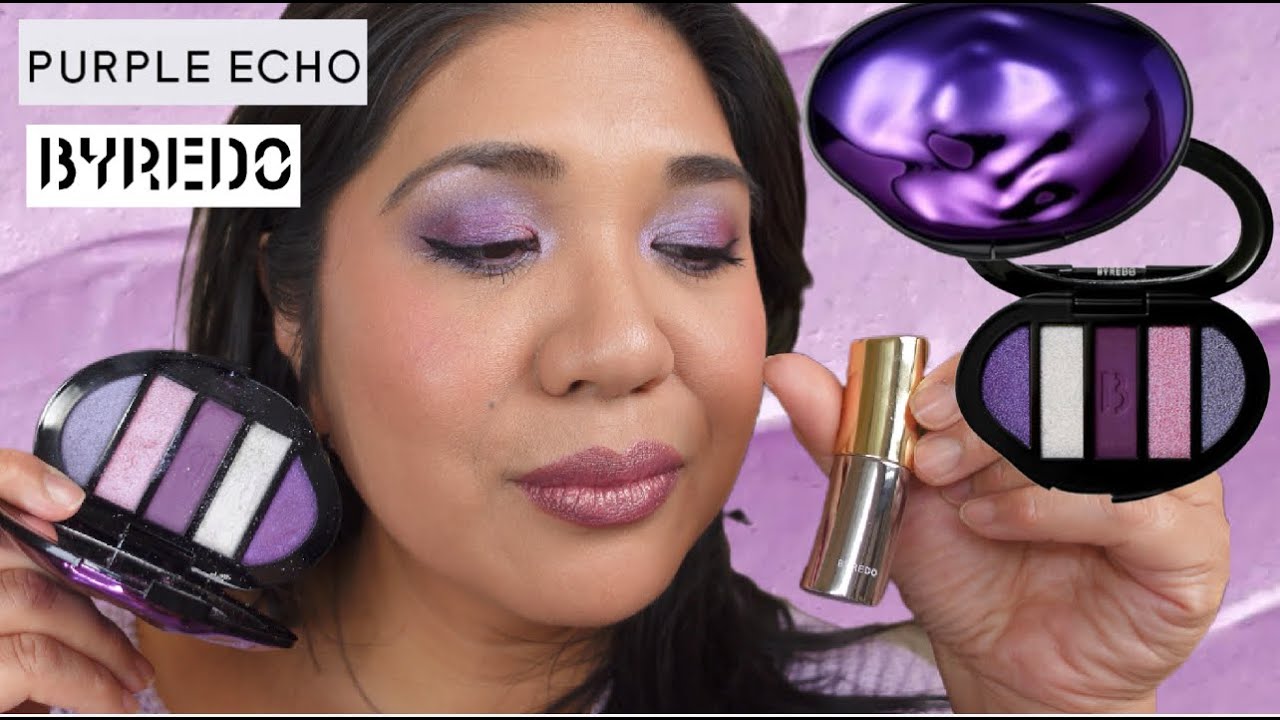 💜NEW 💜 BYREDO PURPLE ECHO PALETTE | Swatches, Try-on