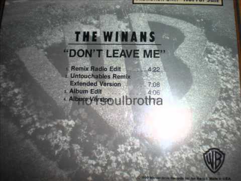 The Winans – Don't Leave Me – CD (Promo), 1990 [r9400757] | Discogs
