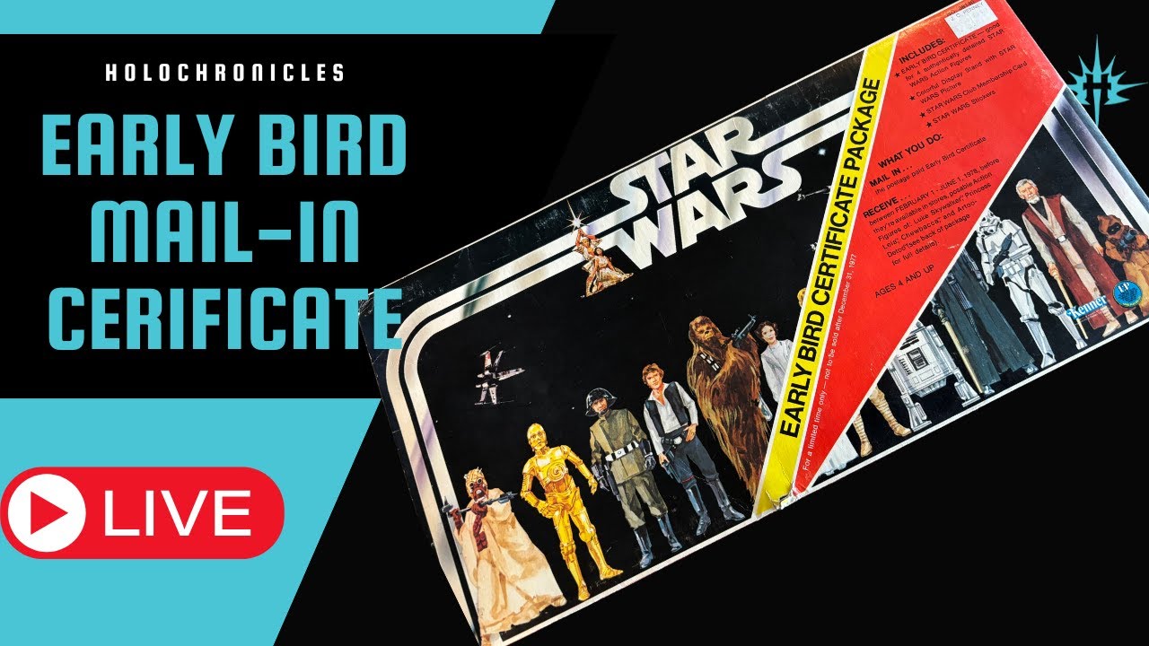 Vintage Kenner Star Wars Early Bird Certificate Package Guide