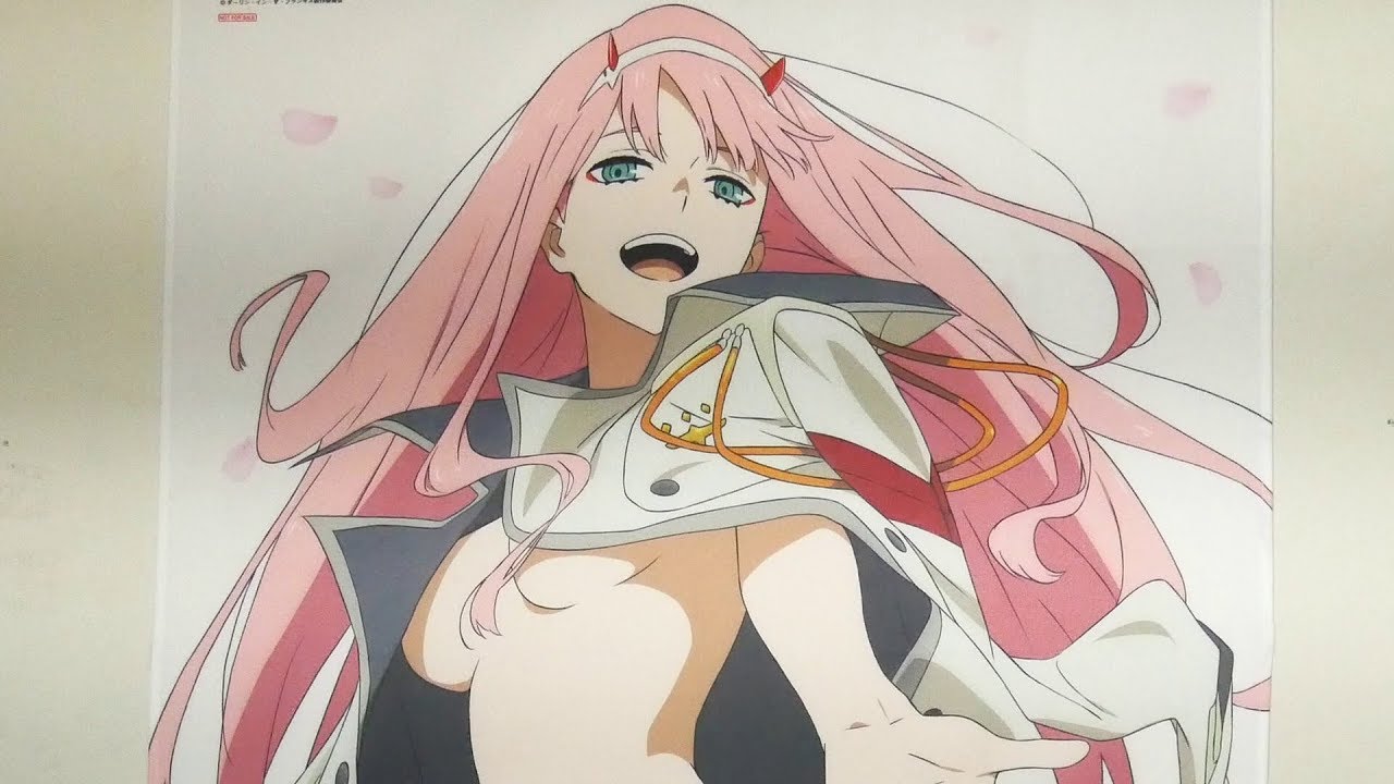 Darling in the Franxx Blu-ray CAMPAIGN PRIZE! Zero Two B1 Fabric
