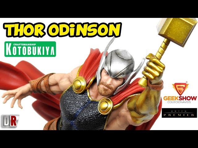 THOR Odinson ARTFX Premier Kotobukiya Review BR / DiegoHDM - YouTube