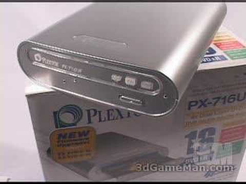 558 - Plextor PX-716UF DVD DVD±R/RW External Drive - YouTube