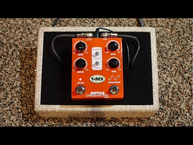 T-Rex Effects Reptile Modulation Delay - YouTube