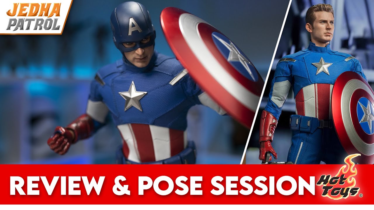 Hot Toys 2012 Captain America Review | Avengers End Game - YouTube