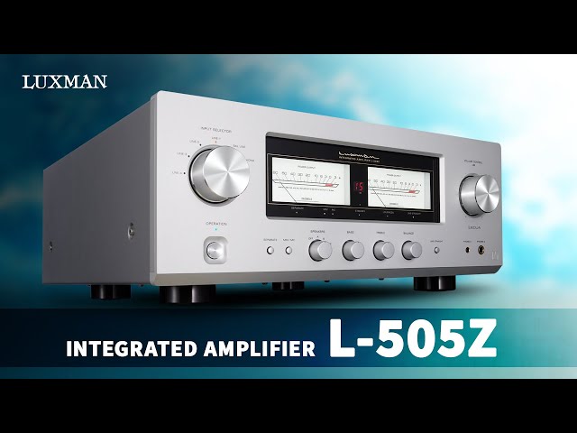 LUXMAN L-505Z Introduction: The Integrated Amplifier - YouTube