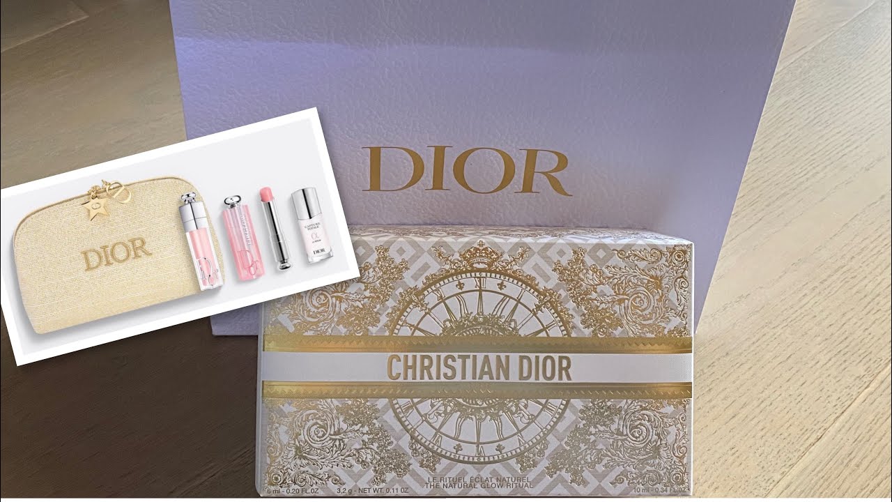 DIOR HOLIDAY SET 2024 The Natural Glow Ritual - 3 Products - YouTube