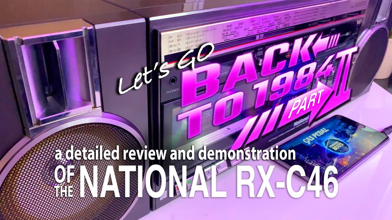 1980's National RX-C46, Part 2 of 2. A detailed review and