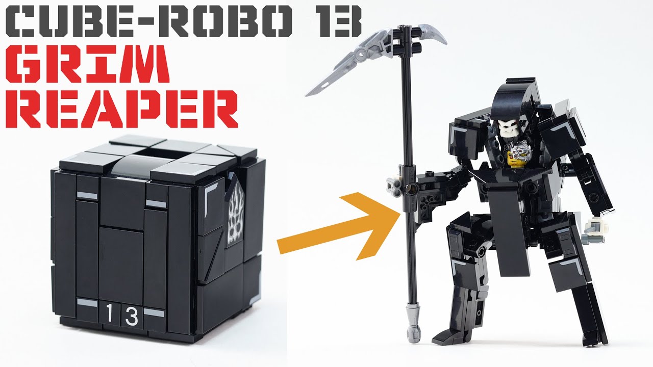 LEGO Transform Mech/CUBE-ROBO 13 Grim Reaper[Powered suit02] - YouTube