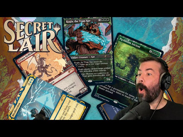 Opening Secret Lair: Showcase: March of the Machine Vol. 3 - YouTube