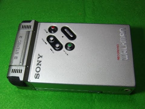 SONY 初めての録音機能付きウォークマン WM-R2（紹介編） - YouTube
