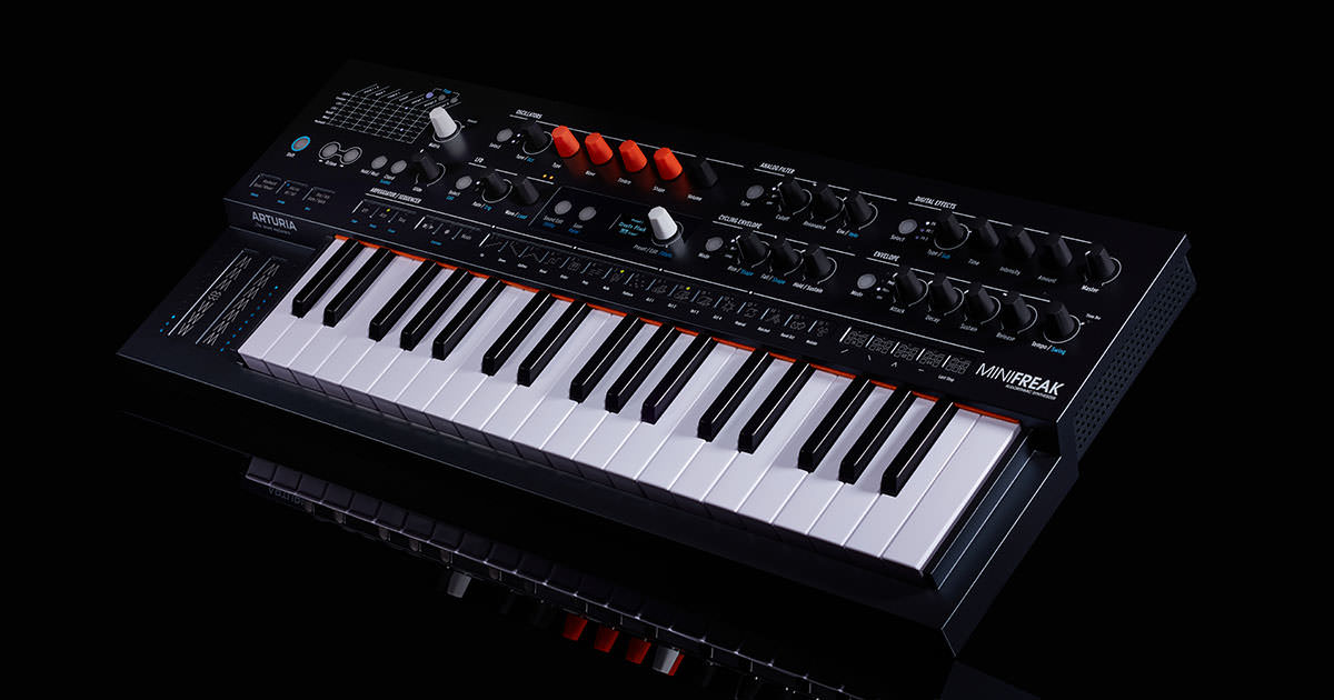 Arturia、MicroFreakの上位モデルとなる新型シンセ、「MiniFreak」を