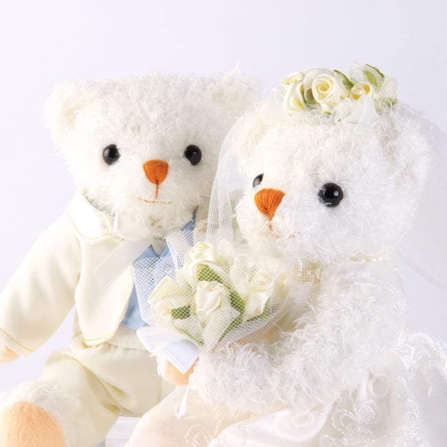 Weddingベア（サムブルー・ベア） | 祝電商品 | 【電報サービス】VERY CARD
