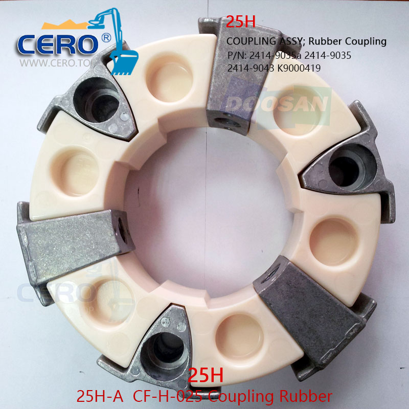 25H Coupling Assembly Hitachi ZX55 Zaxis55 Coupling Element ZAX55