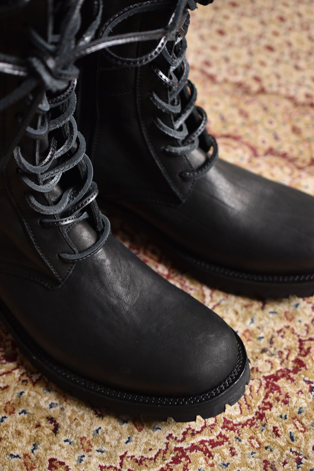 ISAMU KATAYAMA BACKLASH - Double Shoulder Combat Boots
