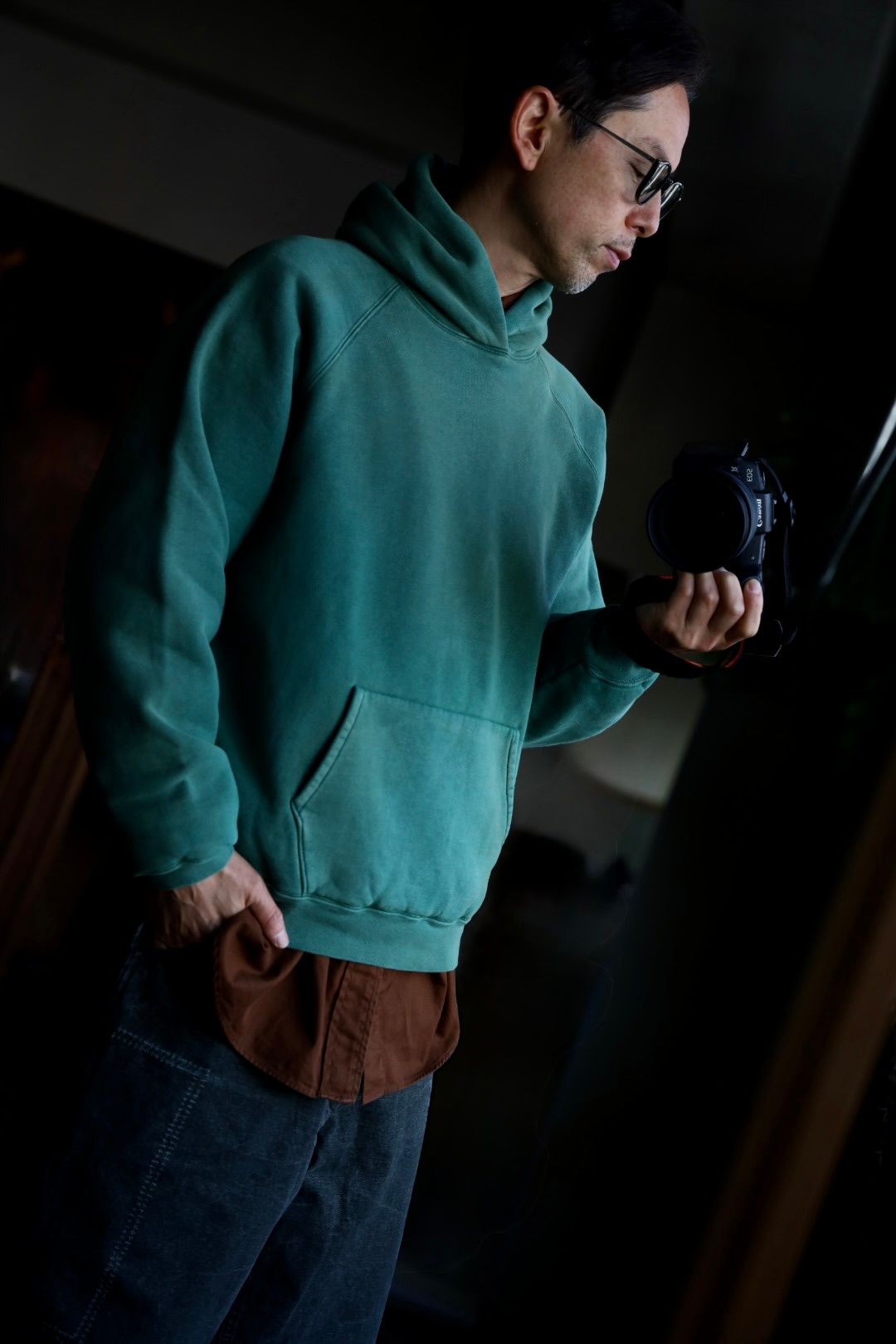 A.PRESSE - アプレッセ Vintage Sweat Hoodie(25SAP-05-06K)GREEN | MARK